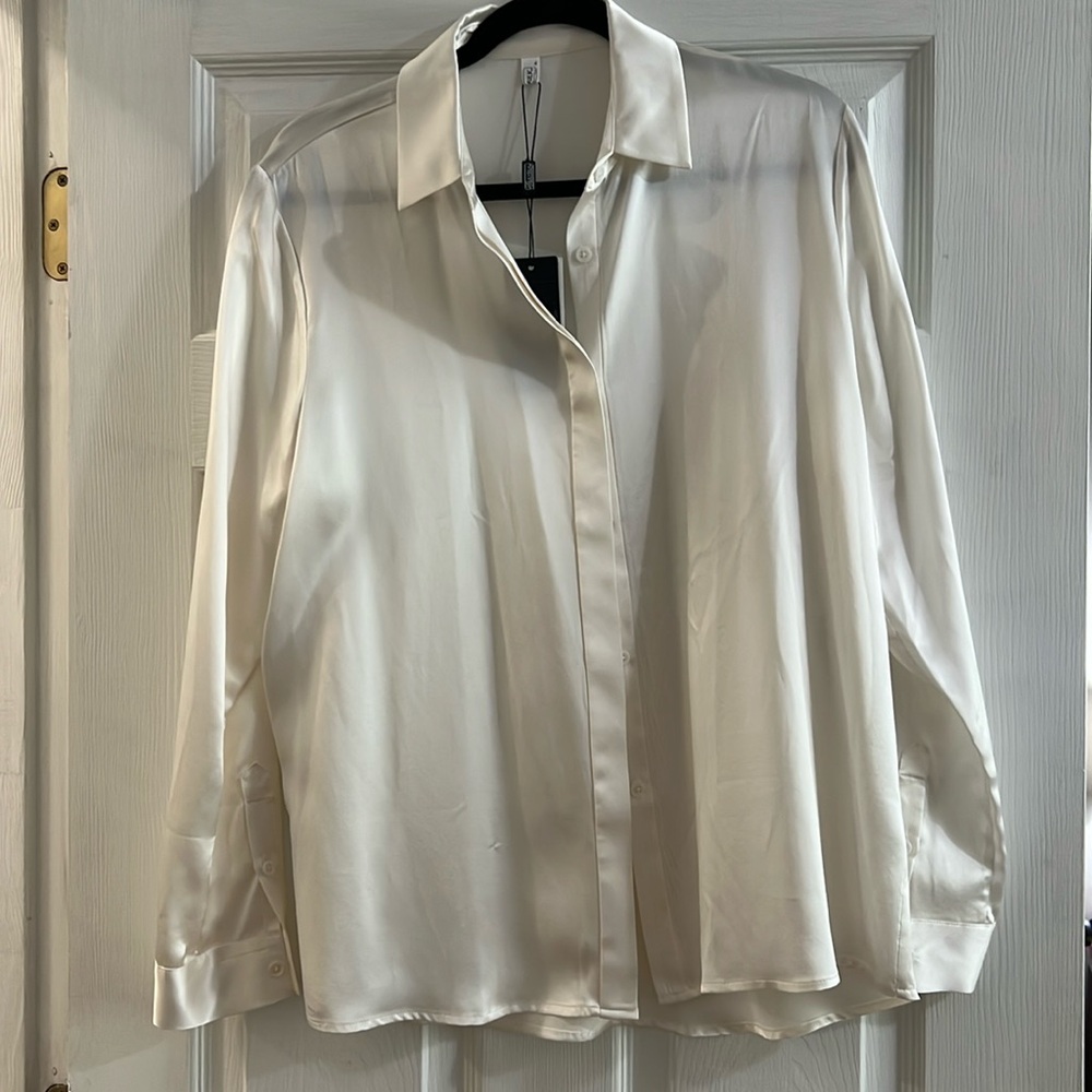 NWT LilySilk blouse 100% silk